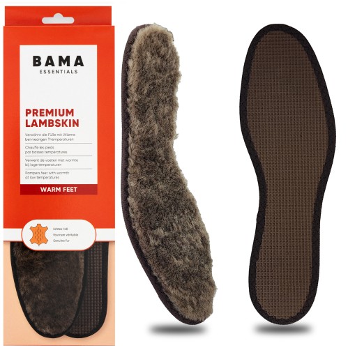 Wkładki do butów zimowe bardzo ciepłe futerko BAMA R.38/39