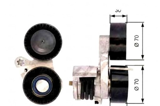 GAT-T39114-ZS1 - НАТЯЖИТЕЛЬ ПОЛИКЛИНОВОГО РЕМНЯ. БМВ