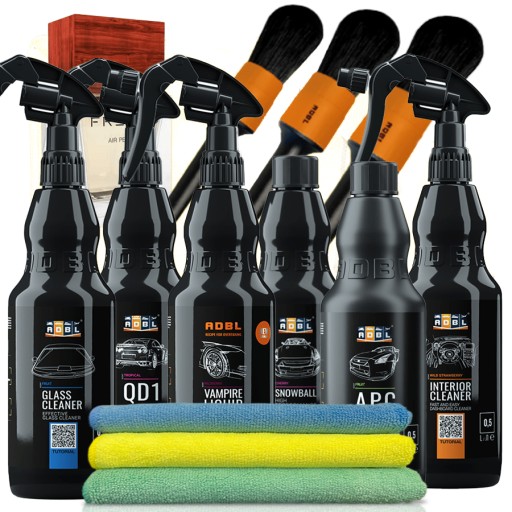 Adbl набір косметики для автомобіля auto Detailing set + Dark Delight