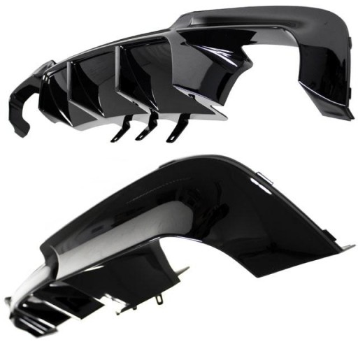 DM914020 - Дифузор BMW F10 F11 10-LOOK M5 Duet GLOSSY BLACK