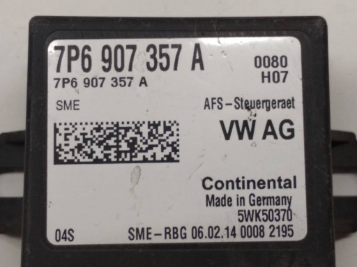 sensor SENSOR 7P6907357A VW Volkswagen Golf VII (2014- )