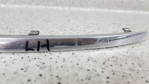AUDI A8 D3 2005 - cap moulding CHROM of a bumper 4E0807243AA left D 9387