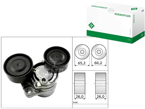 534 0505 - Ина НАПЧ клинового ремня BMW 3 318 D (E90)