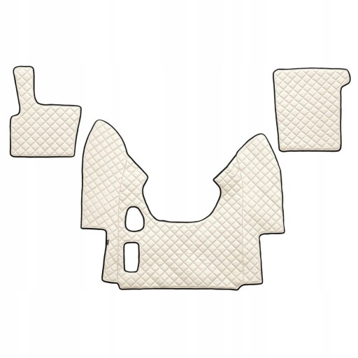 Напольные коврики eco-кожа DAF XF 95 01.02-F-CO