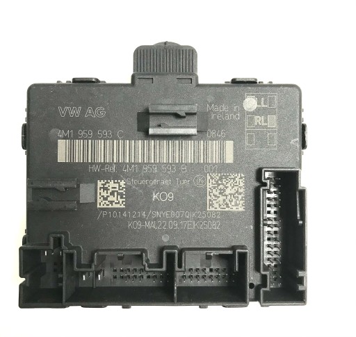 VW TOUAREG III 3 МОДУЛЬ ДРАЙВЕРА ДВЕРИ 4M1959593C