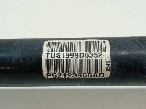 semi-axis right rear part 5.7 378 KM 52123966AD Dodge Charger VII (2011- )