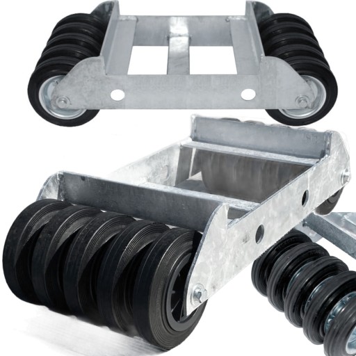 Wózek Transportowy Rolka Serwisowa Pod Próg Urwane Koło 1200kg
