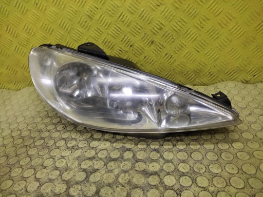 PEUGEOT 206 REFLEKTOR light right front