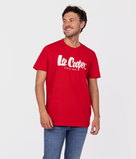 LEE COOPER Pánske tričko HERO7 6005 RED S