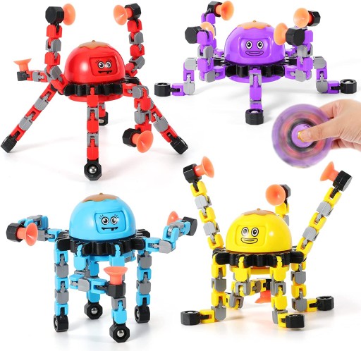 СКЛАДАНИЙ РОБОТ-АНТИСТРЕС FIDGET SPINNER