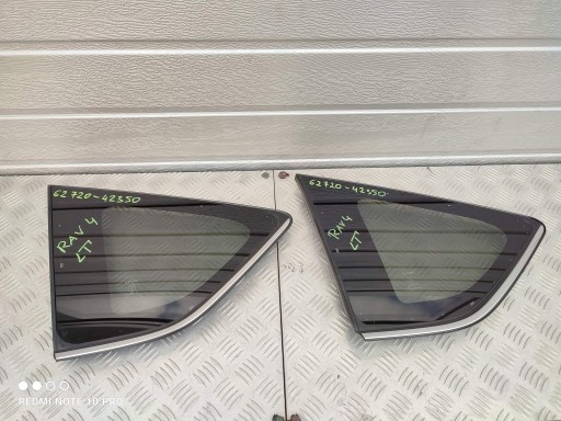 62720-42350 - TOYOTA RAV4 IV КУЗОВНЕ СКЛО ЗАДНЄ ЛІВЕ 13-