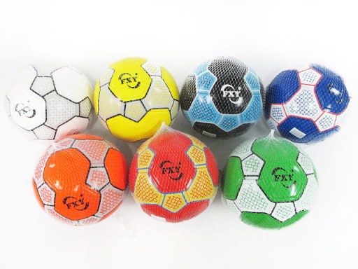 ФУТБОЛЬНИЙ М'ЯЧ ДЛЯ ШКІЛЬНОЇ ІГРИ КОЛЬОРИ 23СМ