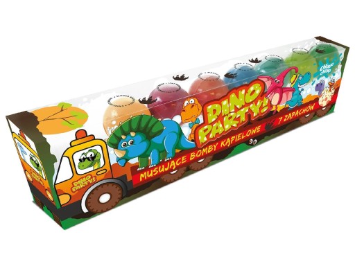 ESTETICA Chlapu Dino Truck набір кульок 7х50г