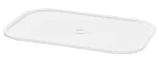 Книжкова шафа Ikea 20 х 28 х 1 см біла