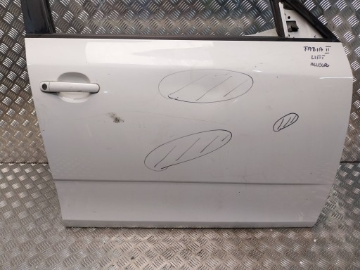 door front right SKODA FABIA II LIFT 07