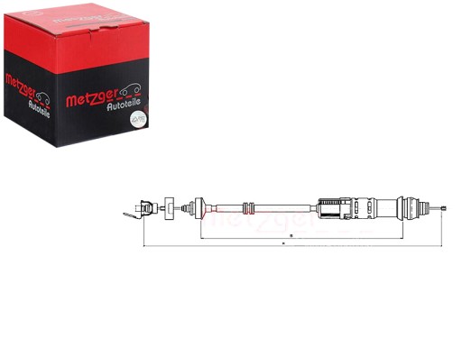 11.2199 - ТРОС СЦЕПЛЕНИЯ METZGER