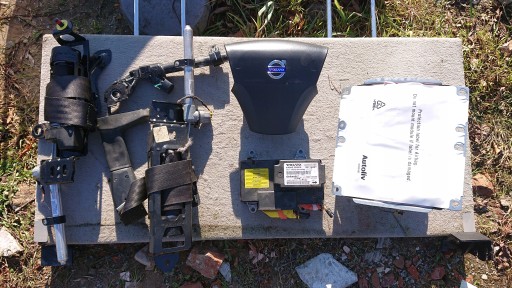 Комплект подушки безопасности модуль ремни подушки VOLVO S40 V50