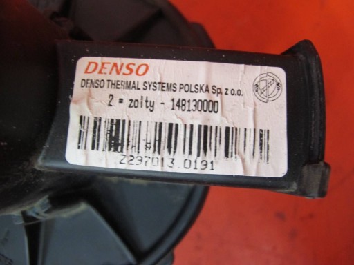 FIAT 500 07- tOPENÍ ventilátor klími 148130000 EUROPA