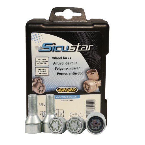 SICUSTAR 12x1. 25x40 конус крепежные винты