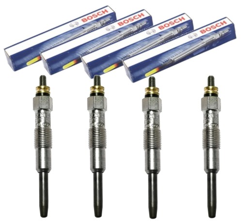 4× свічки розжарювання bosch 0 250 202 002