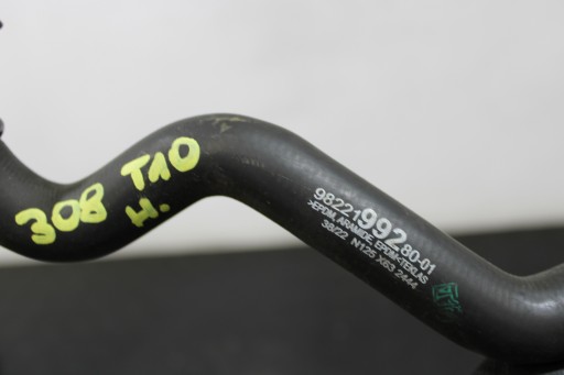 tömlö vezetö cső, csővezeték vizek 9822199280 PEUGEOT 308 T10 III 3 KOMBI SW