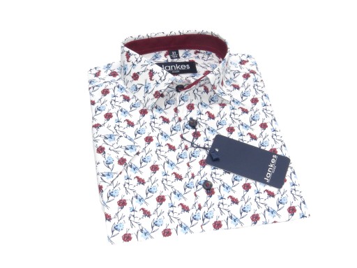 Сорочка дитяча Yankee розмір 170 короткий рукав біла