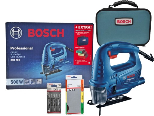 Лобзик GST 700 BOSCH 500W + аксесуари