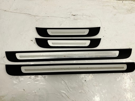 mouldings caps for thresholds threshold CHROM AUDI A6 C7 4G