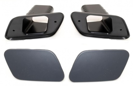 13350712 13350711 - AUDI A4 B7 кришки омивача фари комплект