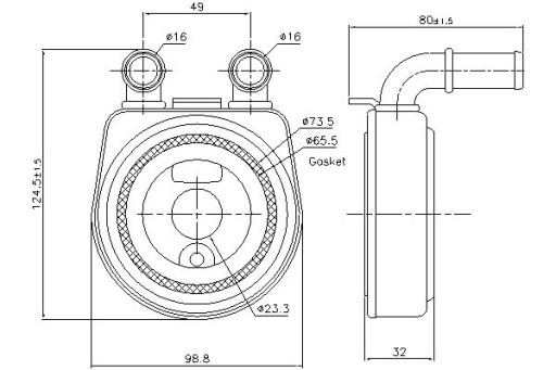 90701 421M36 - МАСЛЯНЫЙ ОХЛАДИТЕЛЬ NISSENS CITROEN BERLINGO BERLINGO/
