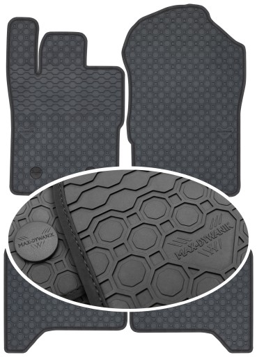 Ford Ranger VI 2023 Коврики резиновые PRIMELINER