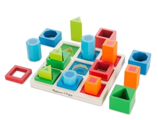 Melissa 10582 Дерев'яний сортер з формами 18 предметів