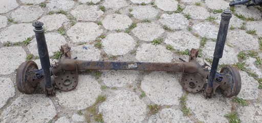 3 - Toyota yaris ii iii 3-барабанная задняя подвеска задний мост