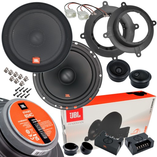 Уменьшение проставок автомобильных динамиков JBL STAGE2 604C на MAZDA 6 CX-5