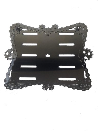 МЕТАЛЕВИЙ КАРКАС НОМЕРНОГО ЗНАКА СТАЛЕВИЙ ЛАНЦЮГ