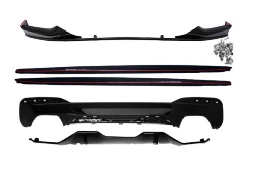 BMG30840 - Обвес BMW G30 G31 M-PERFORMANCE голоса черный