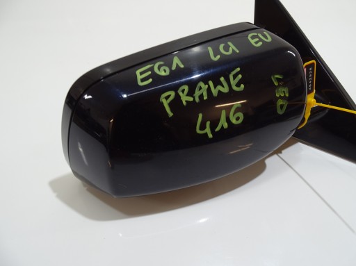 SPECCHIETTO RETROVISORE Destro BMW E60 E61 M PAKIET LED EU CARBONSCHWARZ
