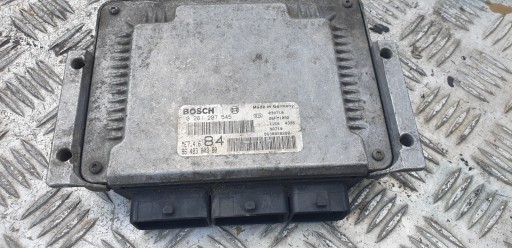Peugeot lancia fiat ulysse контролер двигуна 0261207545 9648380380