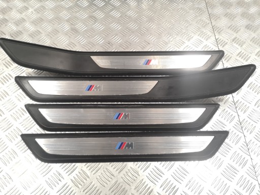 Накладки на пороги МПАКЕТ BMW F02