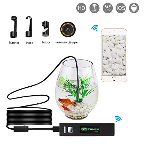 HD WiFi эндоскоп 3.5 M смартфон инспекционная камера