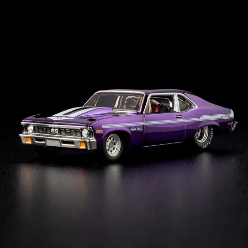 HOT WHEELS 1972 CHEVY NOVA SS RED LINE CLUB 2025 JCP21 NOWY