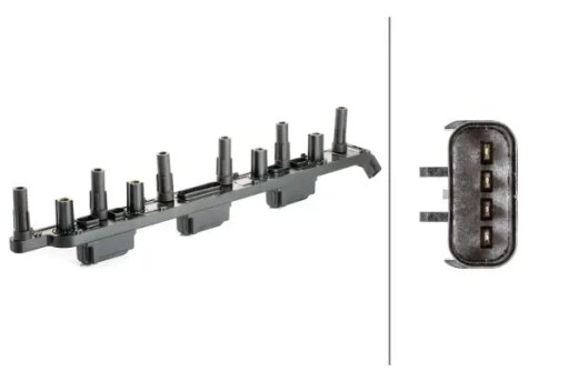 Колодка котушки запалювання 5da 230 035-471 hella jeep