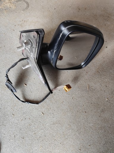 SPECCHIETTO RETROVISORE VW T5 Destro passeggeri 5 pin grzane nero