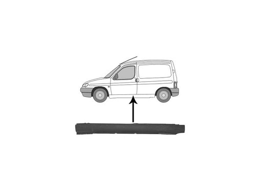 7007XZ - PEUGEOT PARTNER CITROEN BERLINGO 96-ПОРОГИ L