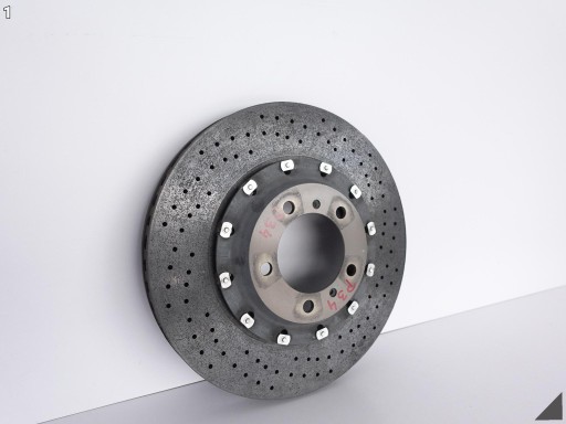PORSCHE 997 GT2 GT3 06-12 disc CERAMICZNA front