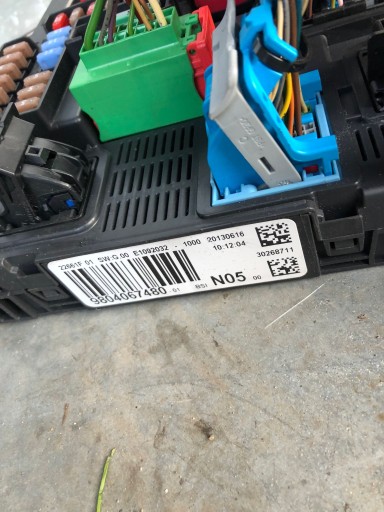 modul BSI C4 PICASSO II 1.6 E-HDI 9804067480 – 01