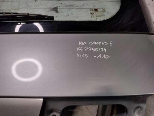 heckklappe kofferraumdeckel Kofferraum Kia Carens II 2 k: C5