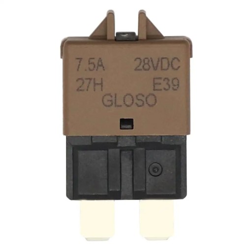 A1129 15A Circuit Breaker ATC Blade Fuse Manual Reset Resettable 15 Amp
