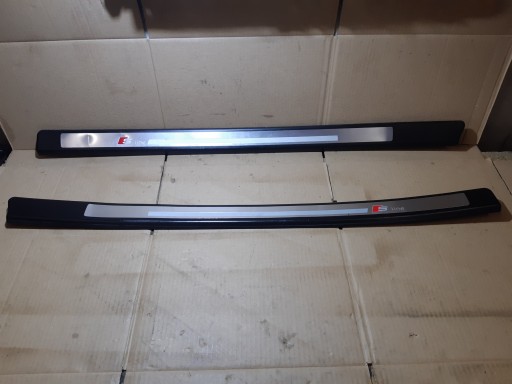 AUDI A3 8P 3D S-LINE Leiste Schutzleiste PROGOWE rechts links 8P3853491 8P3853492