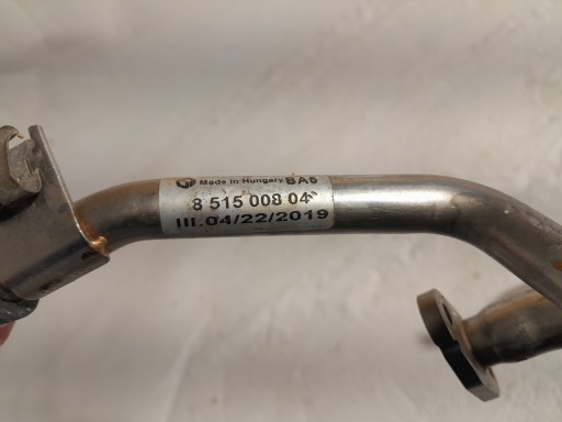 BMW 3.0D B57 cijev prijenos POWROTNY ulja turbine 8515008